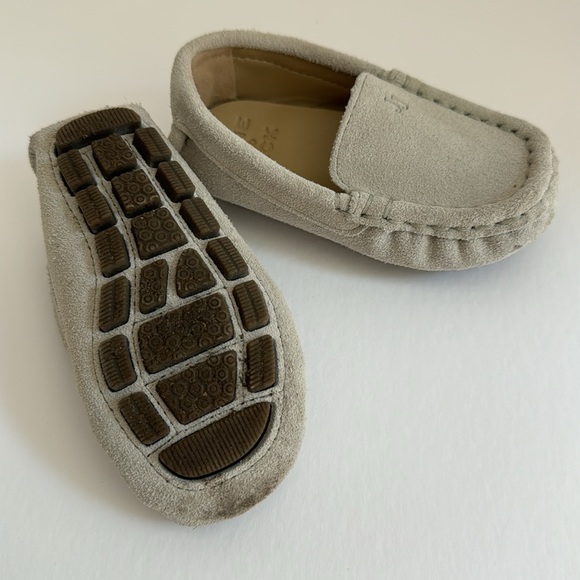 Janie and Jack Suede Driving Shoe - Picture 4 of 5